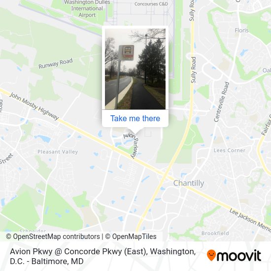 Avion Pkwy Concorde Pkwy E parada Rutas, horarios y tarifas