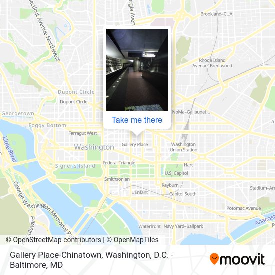 ¿Cómo llegar a Gallery PlaceChinatown en Washington en Autobús, Metro