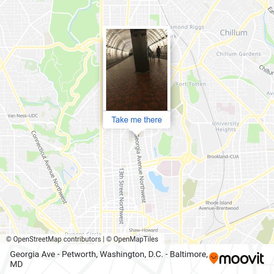 Ave Petworth station Routes, Schedules, and Fares