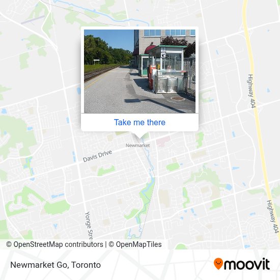 How to get to Newmarket Go in Newmarket by Bus or Train Moovit