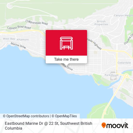 Eastbound Marine Dr 22 St stop Routes, Schedules, and Fares