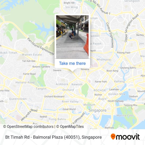 Bt Timah Rd Balmoral Plaza (40051) stop Routes, Schedules, and Fares