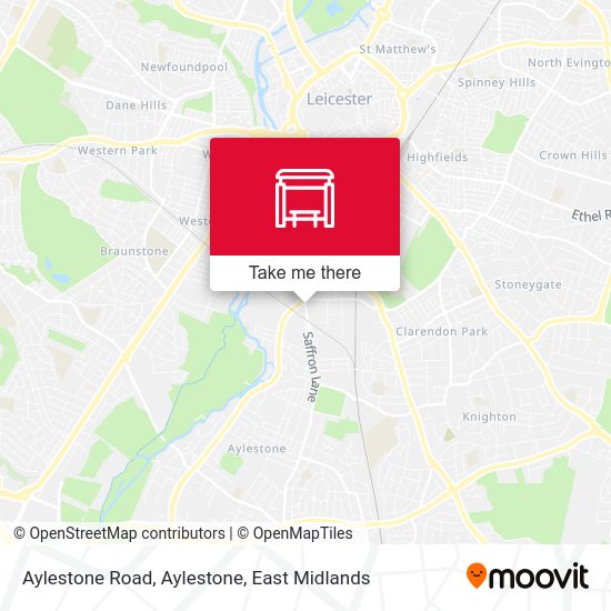 Aylestone Road, Aylestone stop Routes, Schedules, and Fares