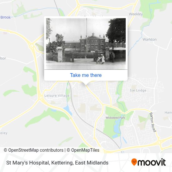 Kettering Hospital Map