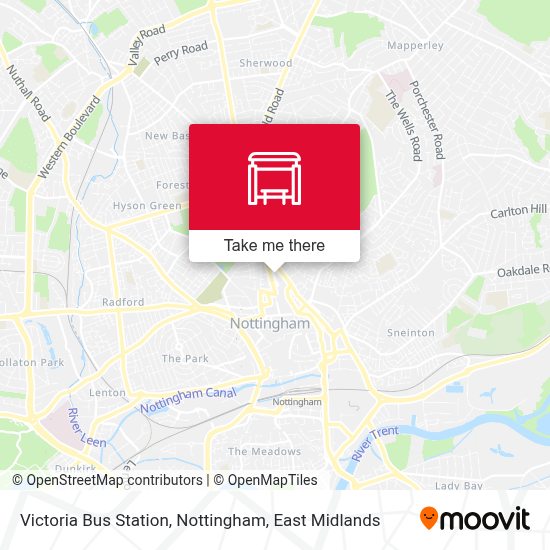Victoria Bus Station, Nottingham Routes, Schedules, and Fares