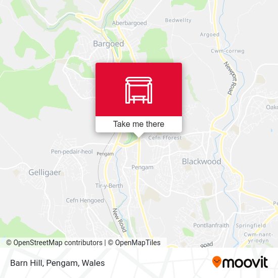 Barn Hill, Pengam stop Routes, Schedules, and Fares