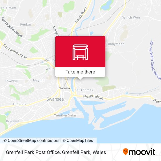 Grenfell Park Post Office, Grenfell Park station Routes, Schedules, and Fares