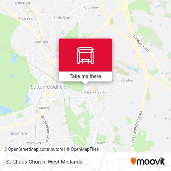 St Chads Church stop Routes, Schedules, and Fares