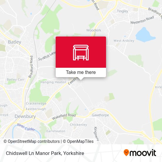 Chidswell Ln Manor Park stop Routes, Schedules, and Fares