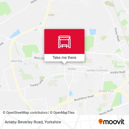 Anlaby Beverley Road stop Routes, Schedules, and Fares