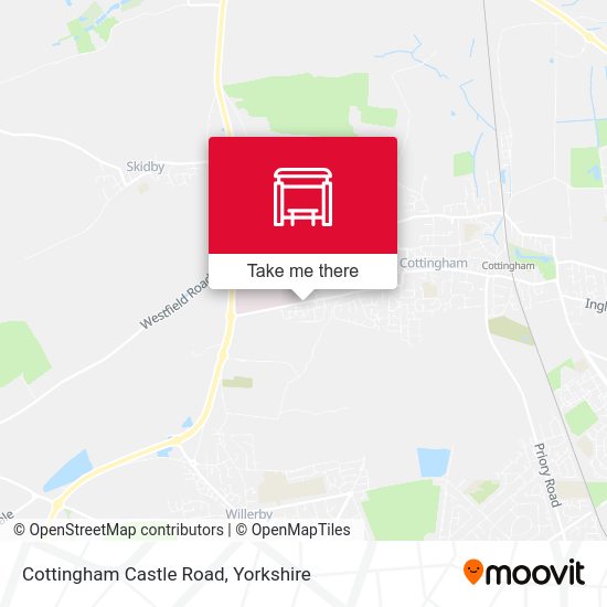 How to get to Cottingham Castle Road by Bus or Train?