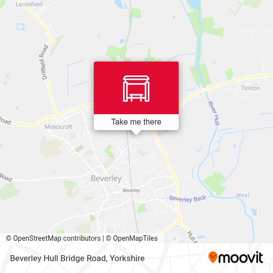 Beverley Hull Bridge Road stop Routes, Schedules, and Fares