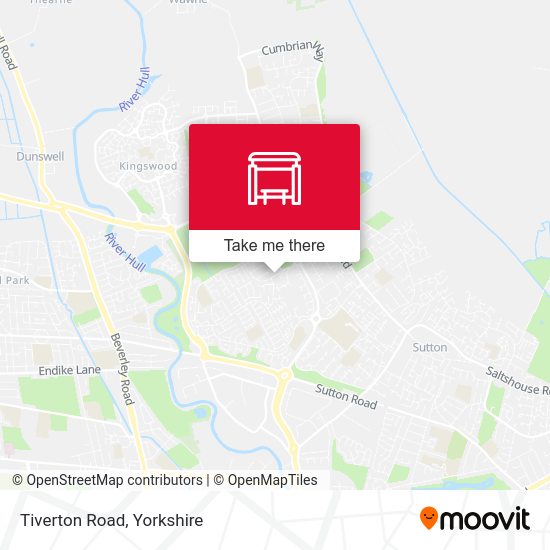 Tiverton Road stop Routes, Schedules, and Fares