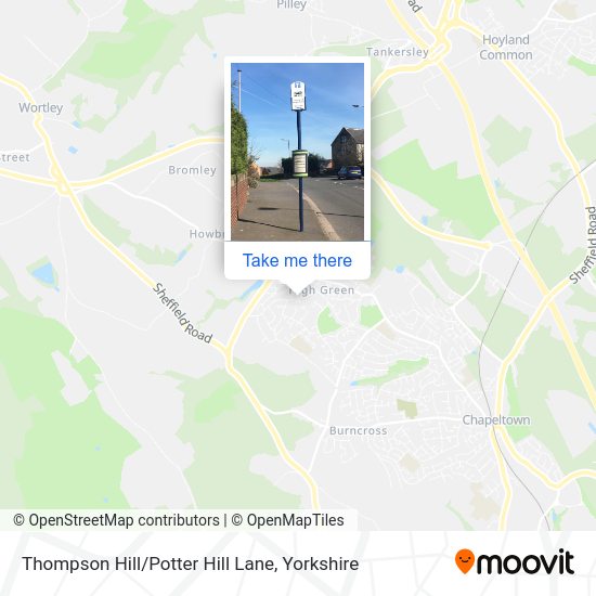 Thompson Hill/Potter Hill Lane stop Routes, Schedules, and Fares