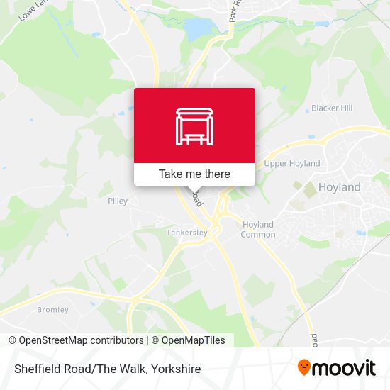 Sheffield Road/The Walk stop Routes, Schedules, and Fares