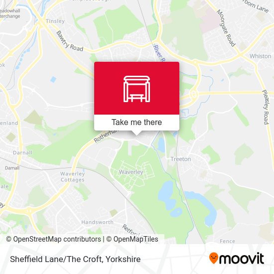 Sheffield Lane/The Croft stop Routes, Schedules, and Fares
