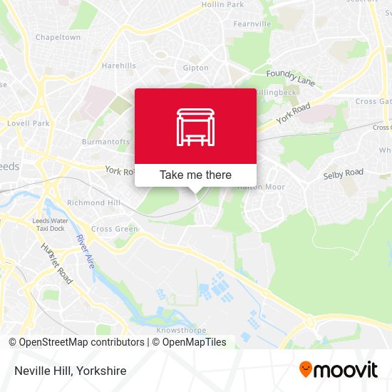 Neville Hill stop Routes, Schedules, and Fares