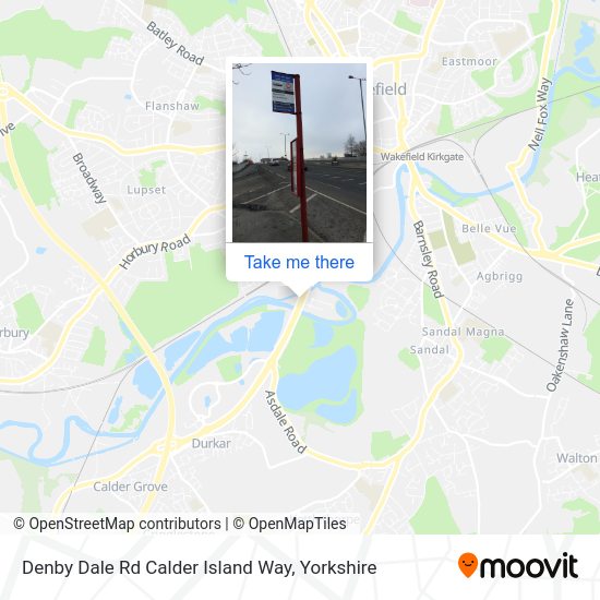 Denby Dale Rd Calder Island Way stop Routes, Schedules, and Fares