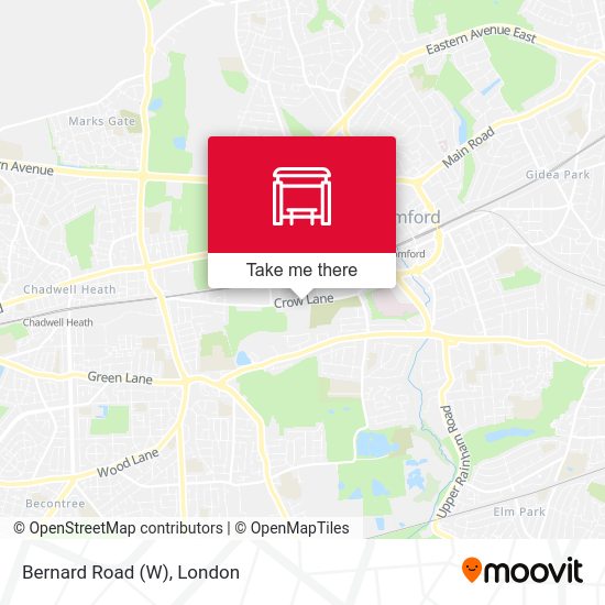 Bernard Road (W) stop Routes, Schedules, and Fares