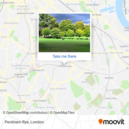 Peckham Rye station Routes, Schedules, and Fares