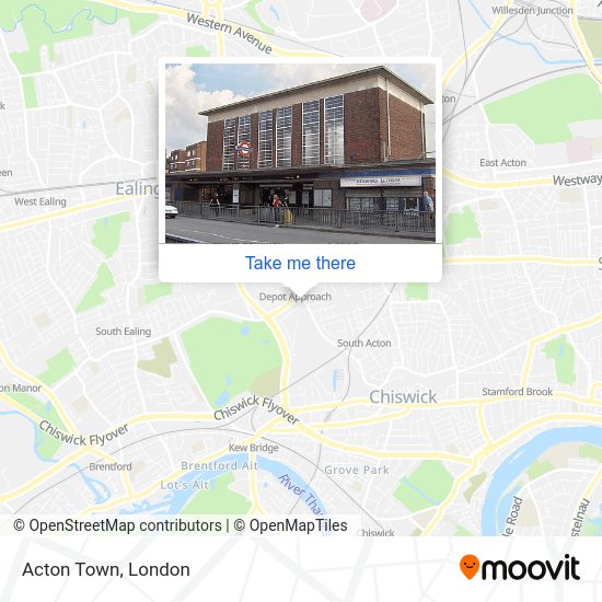 Acton Town station Routes, Schedules, and Fares