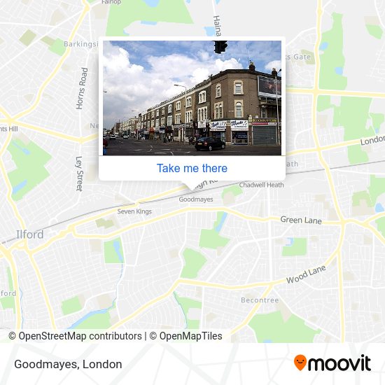 Goodmayes stop Routes, Schedules, and Fares