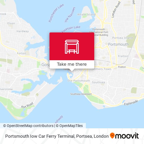 Portsmouth Iow Car Ferry Terminal, Portsea Routes, Schedules, and Fares