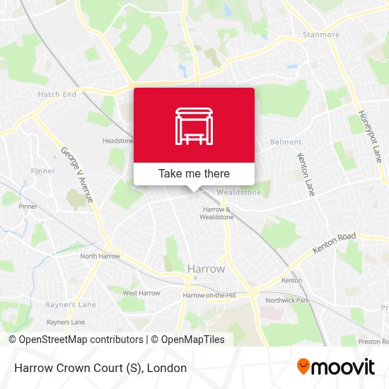 Harrow Crown Court (S) stop Routes, Schedules, and Fares