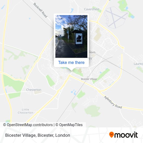 How to get to Bicester Village, Bicester in Bicester by Bus or Train