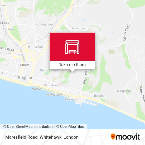 Maresfield Road, Whitehawk stop Routes, Schedules, and Fares