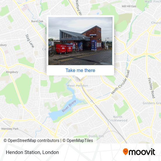 Hendon Station Routes, Schedules, and Fares
