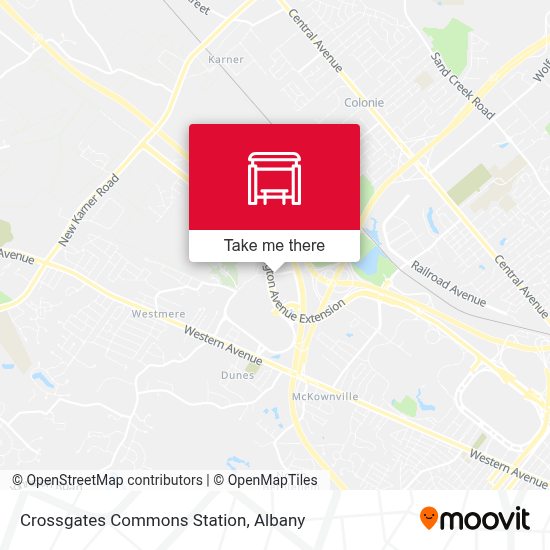 How to get to Crossgates Commons in Albany by Bus?