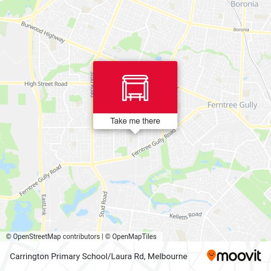 How to get to Carrington Primary School / Laura Rd (Knoxfield) in