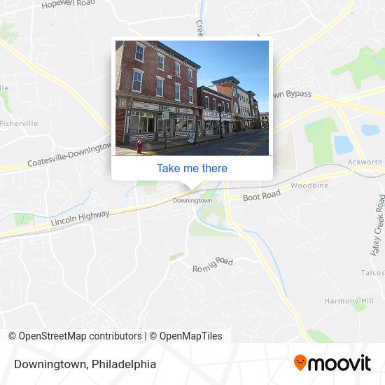 Downingtown station Routes, Schedules, and Fares