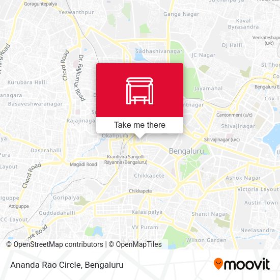 Anand Rao Circle stop Routes, Schedules, and Fares