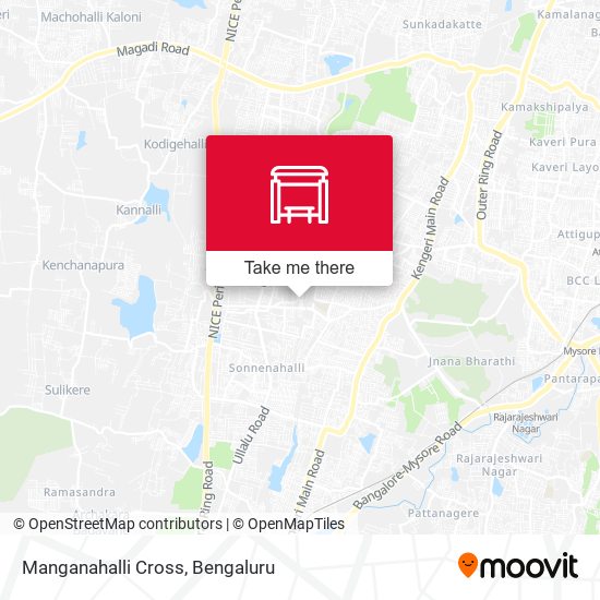 How To Get To Manganahalli Cross In Bengaluru By Bus?