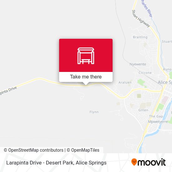 How to get to Larapinta Drive Desert Park in Alice Springs