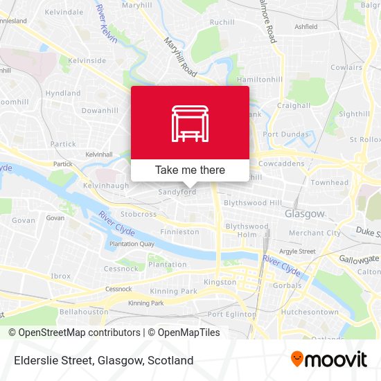 Elderslie Street, Glasgow stop Routes, Schedules, and Fares