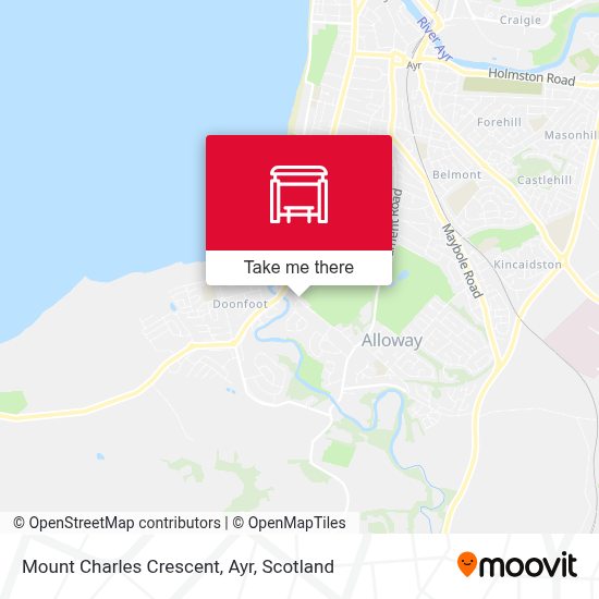 Mount Charles Crescent, Ayr stop Routes, Schedules, and Fares