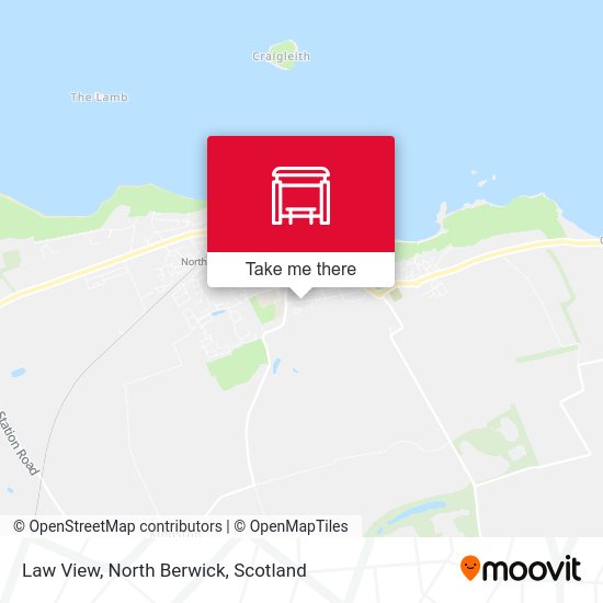 Law View, North Berwick stop Routes, Schedules, and Fares