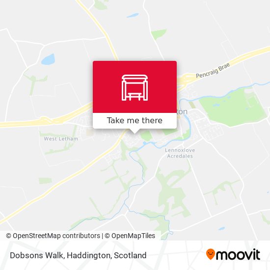 Dobsons Walk, Haddington stop Routes, Schedules, and Fares