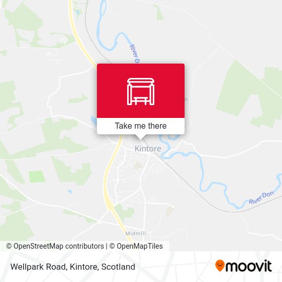 Wellpark Road, Kintore stop Routes, Schedules, and Fares