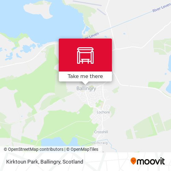 How to get to Kirktoun Park, Ballingry in Scotland by Bus, Light rail or Train?