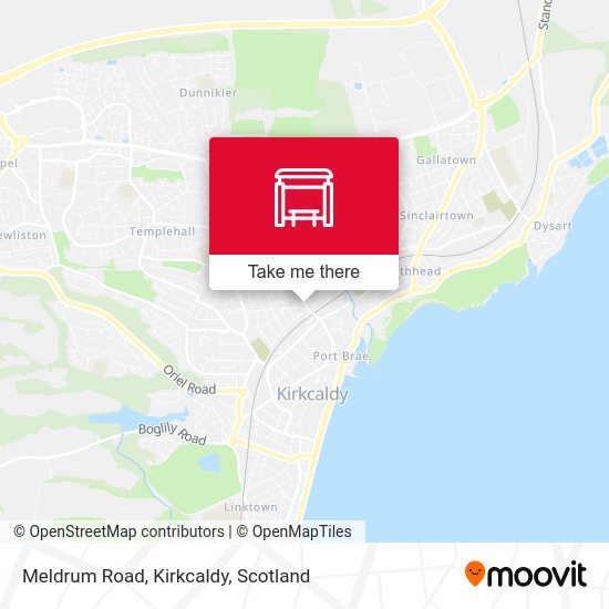 Meldrum Road, Kirkcaldy stop Routes, Schedules, and Fares