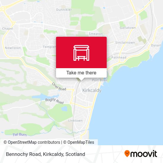 Bennochy Road, Kirkcaldy stop Routes, Schedules, and Fares