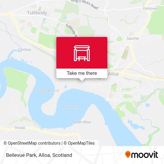 Bellevue Park, Alloa stop Routes, Schedules, and Fares