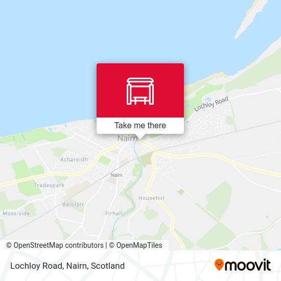 Lochloy Road, Nairn stop Routes, Schedules, and Fares