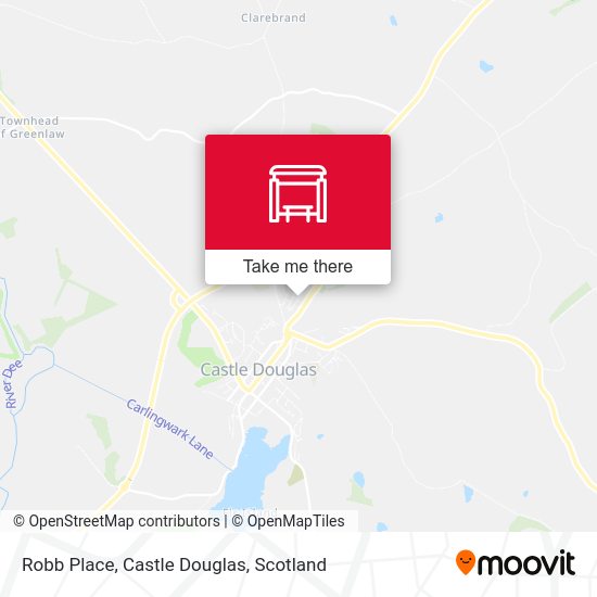 Robb Place, Castle Douglas stop Routes, Schedules, and Fares