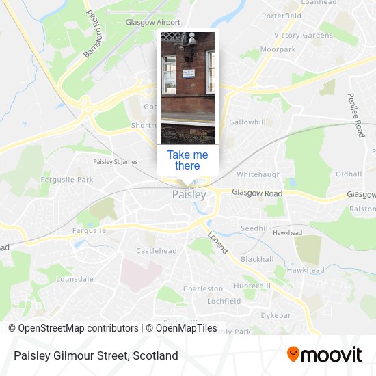 Paisley Gilmour Street station Routes, Schedules, and Fares