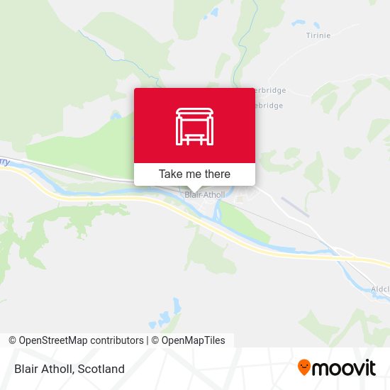 Blair Atholl station Routes, Schedules, and Fares